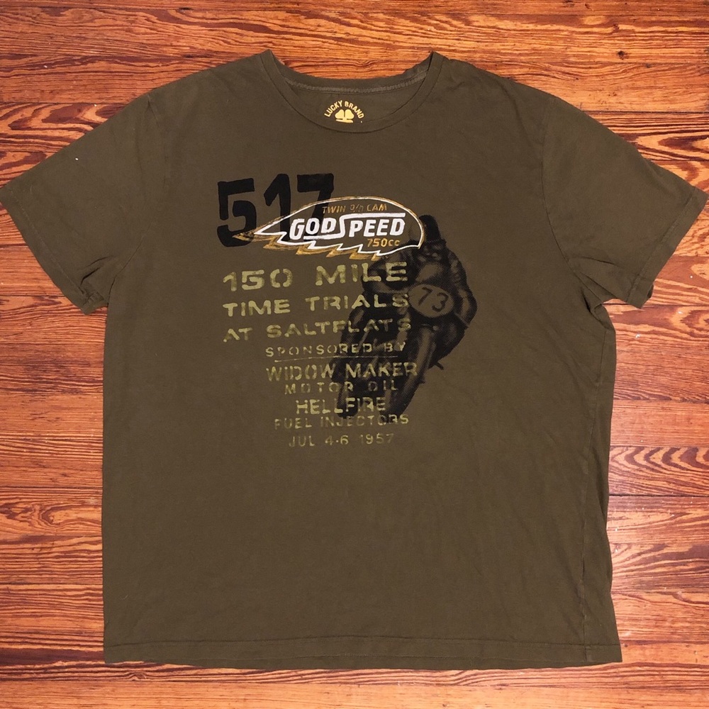 Lucky Brand “God Speed” Graphic T-shirt